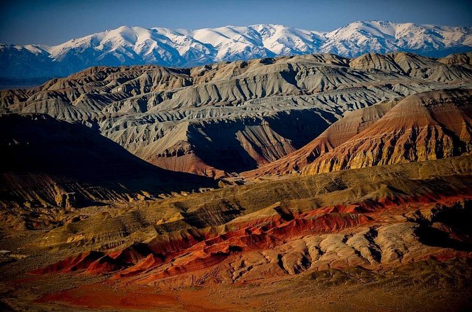 2 day tour to Altyn Emel Singing Dune and Aktau mountain - Getting to Basshi: dinner, campfire games, and that night-sky feeling