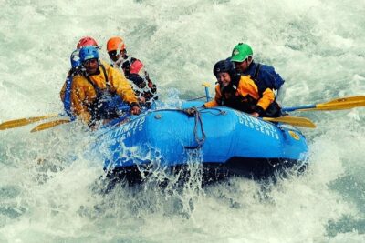 24 km White water rafting expedition in Rishikesh - Marine Drive or Brahmpuri: where your rafting day really begins