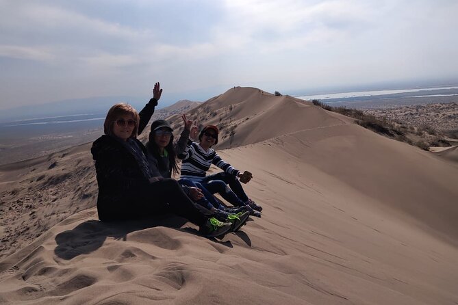 Altyn emel 2 days tour. (Singing dune, AkTau, KattyTau) - Kakutau Mountains: Volcanic Lava, Crystalized Features, and Figurative Shapes