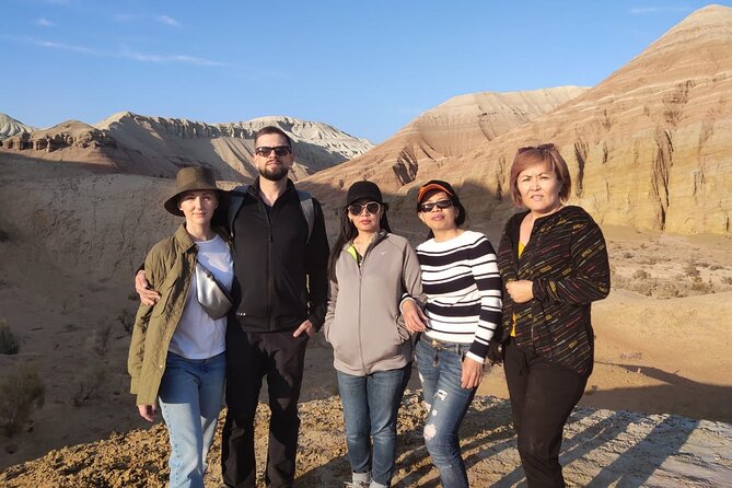 Altyn emel 2 days tour. (Singing dune, AkTau, KattyTau) - Food, Water, and Your Included Home Base