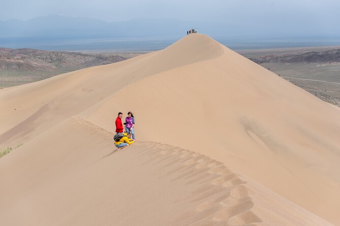 Altyn Emel, Singing Dune, Charyn canyon, Kolsay, Kaindy lake 4 days tour - Singing Dune: The Ridge Climb and Why the Sound Matters