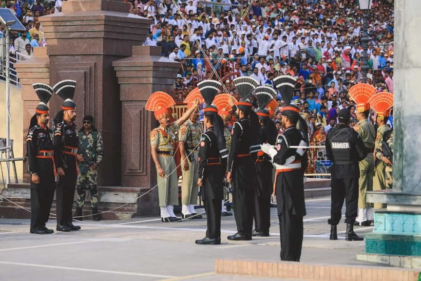 Amritsar: Wagah Border Flag-Lowering Ceremony Tour - The ceremony you came for: flag-raising, flag-lowering, and gate slams
