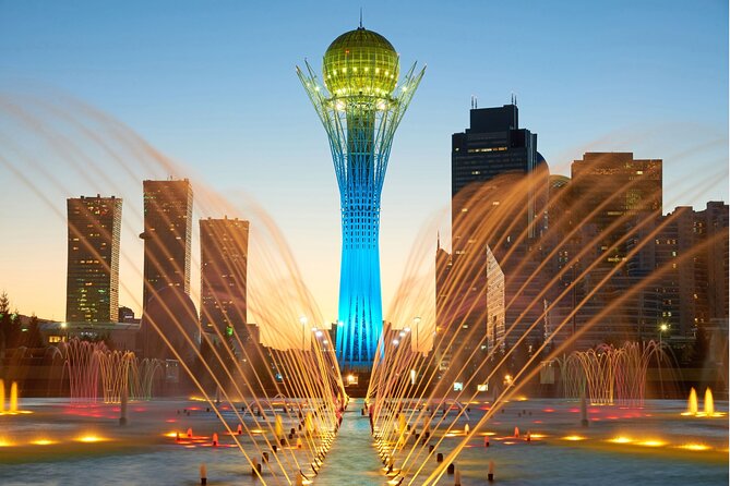 Astana Private Custom Walking Tour with A Local Guide - Bayterek Tower: start here and you’ll understand the city faster