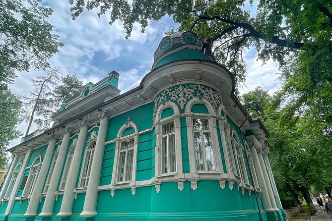 Guided Walking City Tour in Almaty - Panfilova Street: telegraph web and the opera mix