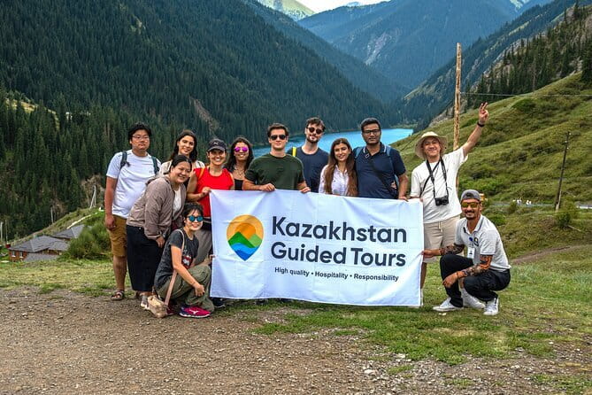 Kolsai and Kaindy Lakes with Charyn Canyons Day Trip - Kolsai Lake: calm lakeside walking with mountain views