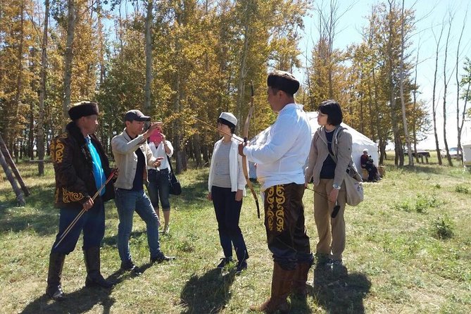 Trip to Kazakh family of Eagle hunters in Astana (6 hours) - Horsemanship and archery: trying Kazakh skills with a teacher