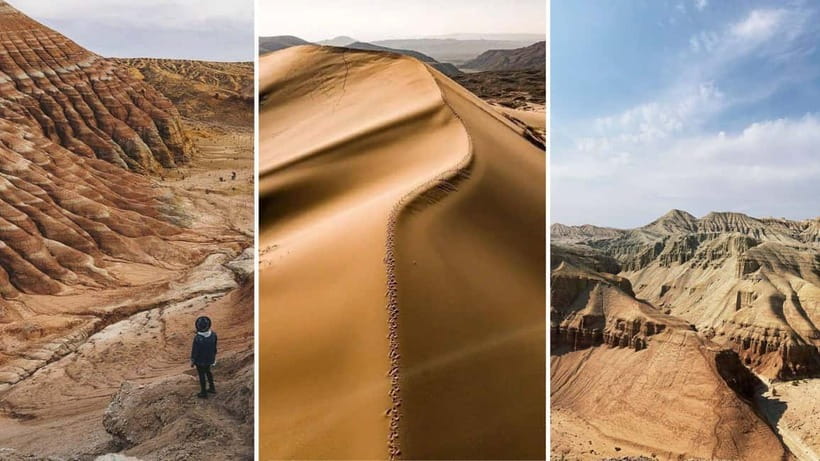 Two Day Tour to Altyn Emel: Singing Dune and Aktau Mountain - Basshi village guesthouses: cozy dinner, but check how you’ll share